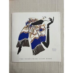 Nordstrom Scarf Book Fashion Style Guide Illustrations Paperback Coffee Vintage